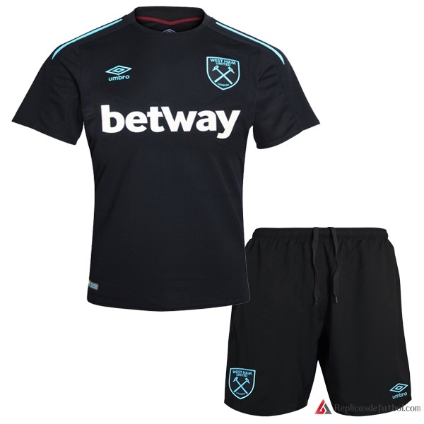 Camiseta West Ham United Niño Segunda equipación 2017-2018